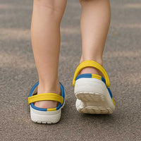 Sweden Clogs Shoes Flag Color Inspiration - Wonder Print Shop