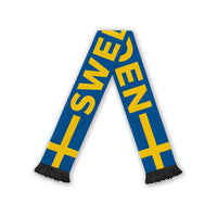 Sweden Football 2026 Soccer Scarf Flag Style