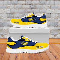 Sweden Football Nations 2026 Personalized Sneakers Sporty Pattern