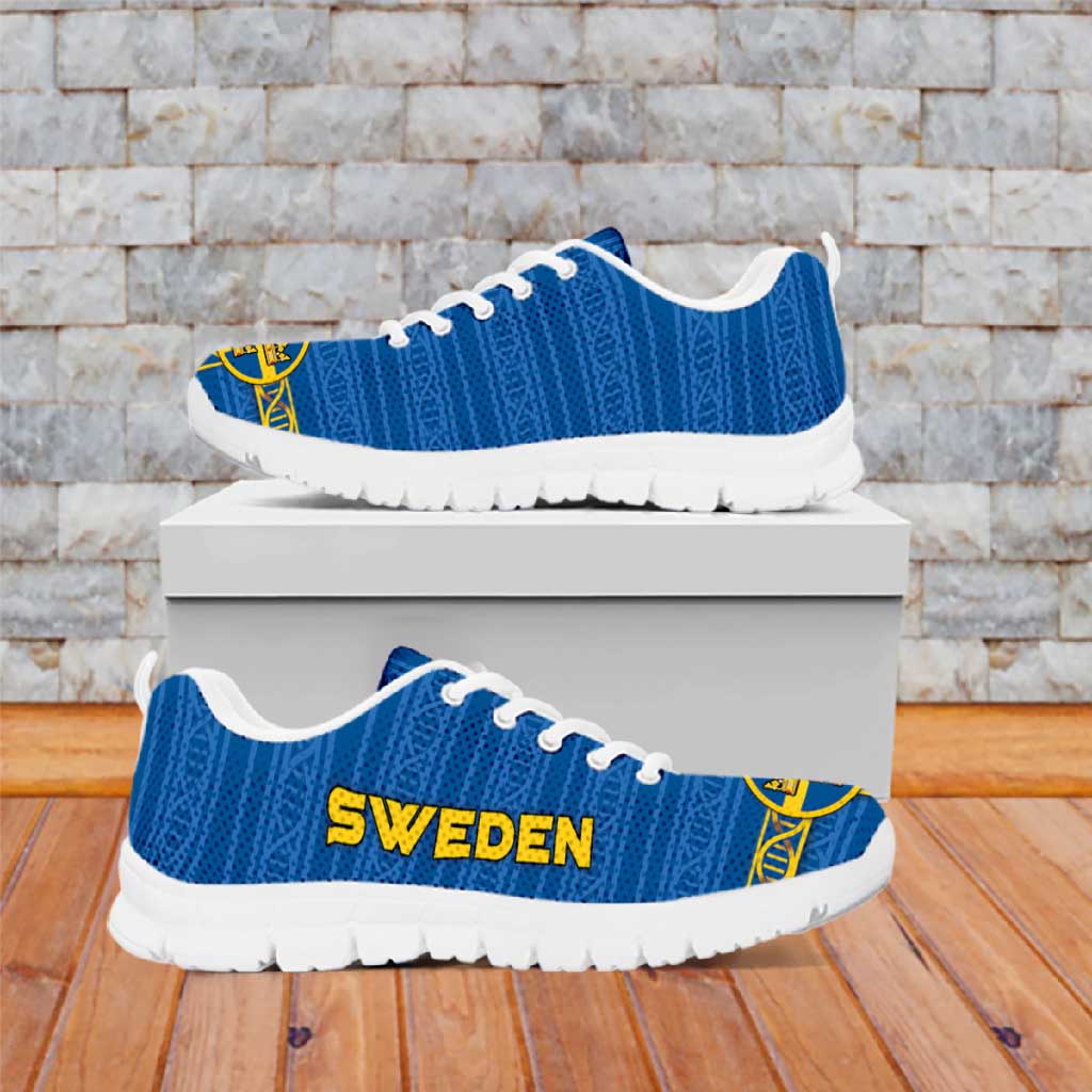 Sweden Football Sneakers Three Crowns Golden DNA Trophy