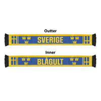 Sweden World Football 2026 Soccer Scarf National Pride Never Stops