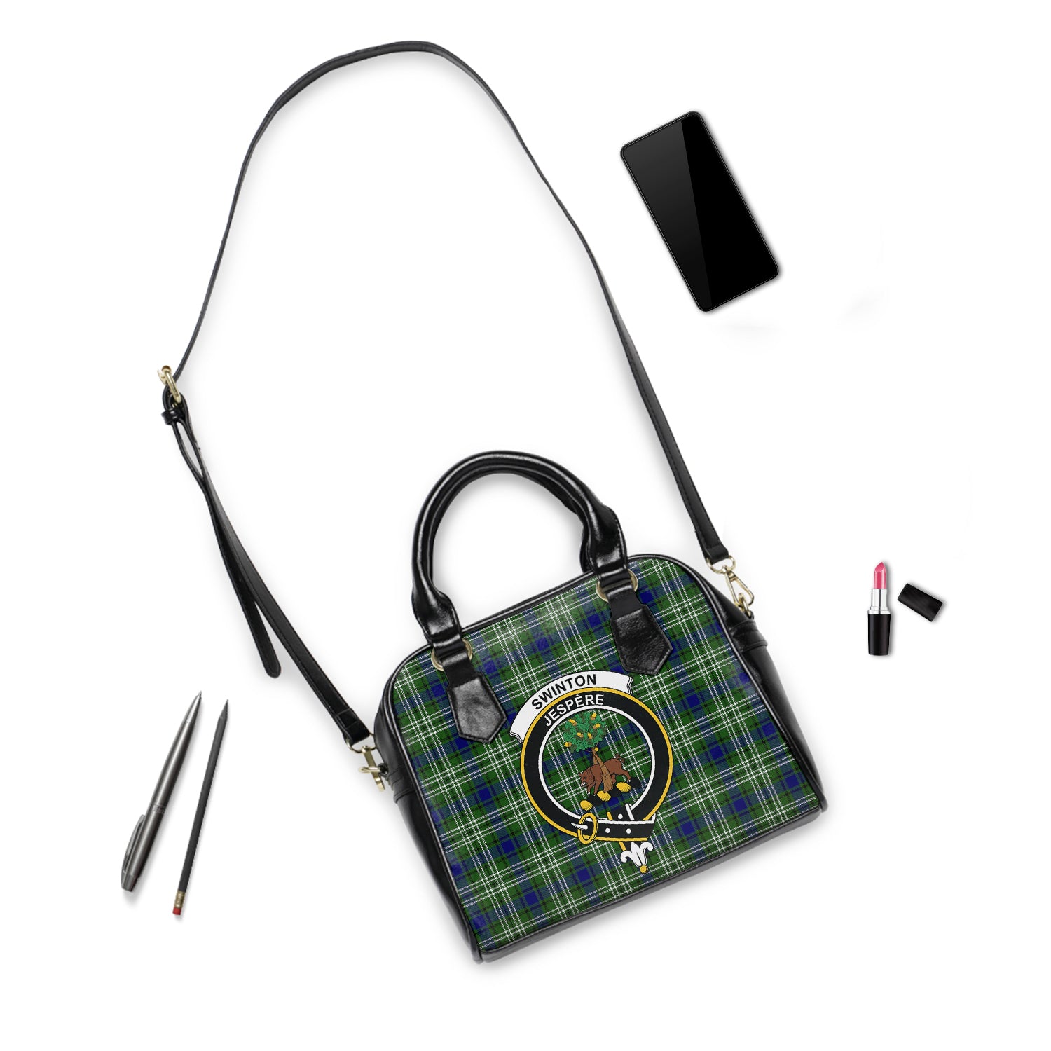 swinton-clan-tartan-shoulder-handbag-family-crest-shoulder-handbag-for-women