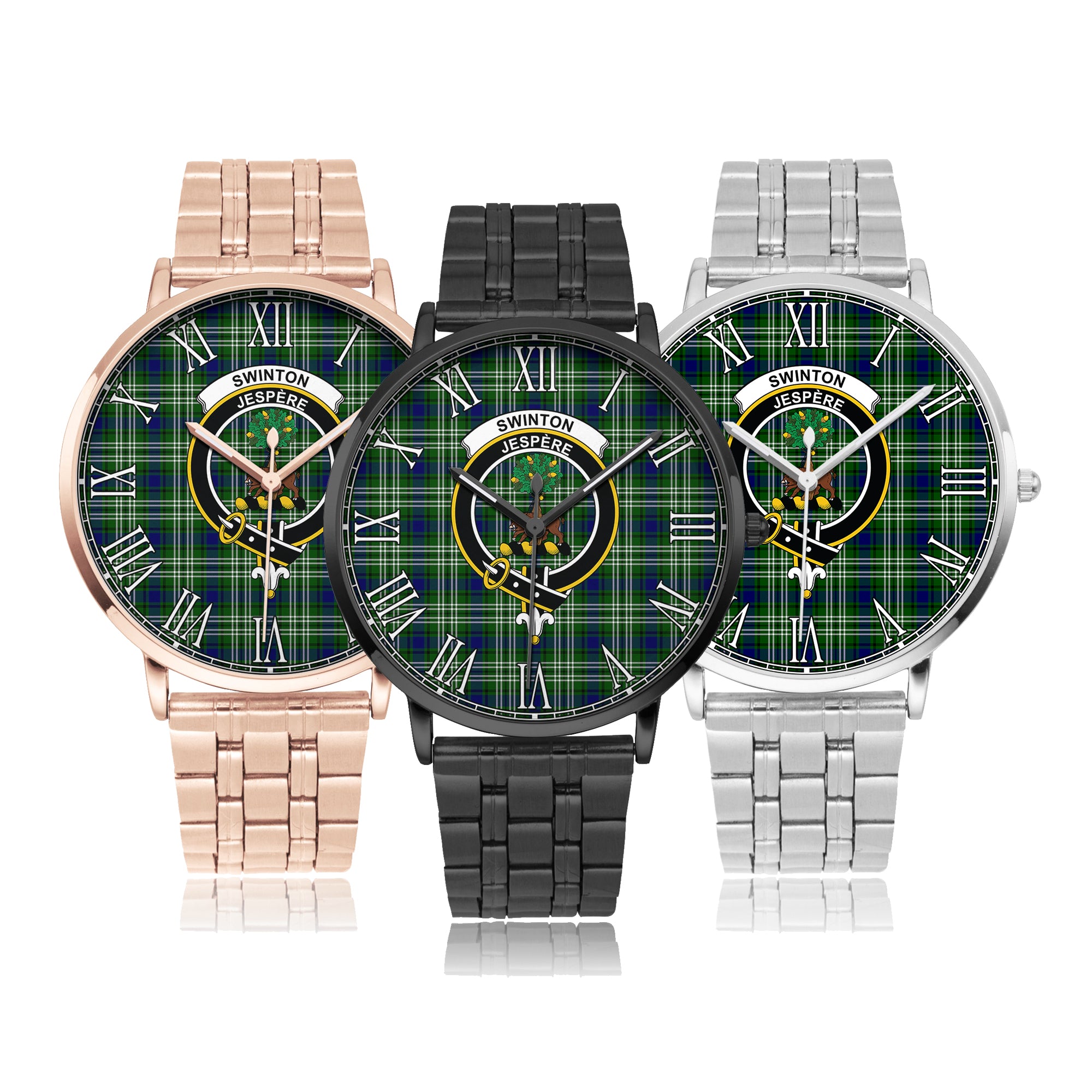 swinton-family-crest-quartz-watch-with-stainless-steel-trap-tartan-instafamous-quartz-stainless-steel-watch