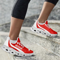 Switzerland 2026 Football Clunky Sneakers Go Nati Grunge Curve Stylized - Wonder Print Shop