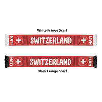 Switzerland 2026 Football Soccer Scarf Come On Nati