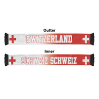 Switzerland 2026 World Football Soccer Scarf Go Champions