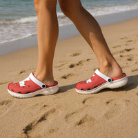 Switzerland Clogs Shoes Flag Color Inspiration - Wonder Print Shop