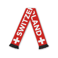 Switzerland Football 2026 Soccer Scarf Flag Style