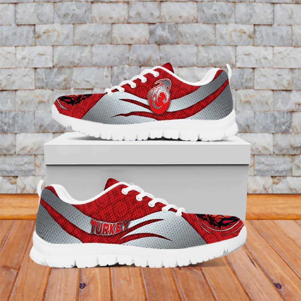 Turkey Football Sneakers Asena Wolf Crest Unique Style