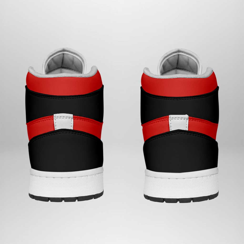 Switzerland High Sneakers AJ1 Classic National Flag Style - Wonder Print Shop