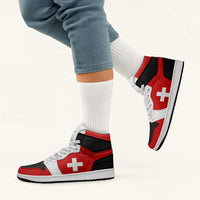 Switzerland High Sneakers AJ1 Classic National Flag Style - Wonder Print Shop