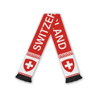 Switzerland World Football 2026 Soccer Scarf Go Rossocrociati Road To Glory