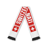 Switzerland World Football 2026 Soccer Scarf National Pride Never Stops