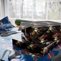 Sword Wielding Frog Resistance Wrapping Paper Roll Resist Protest No Kings - Wonder Print Shop