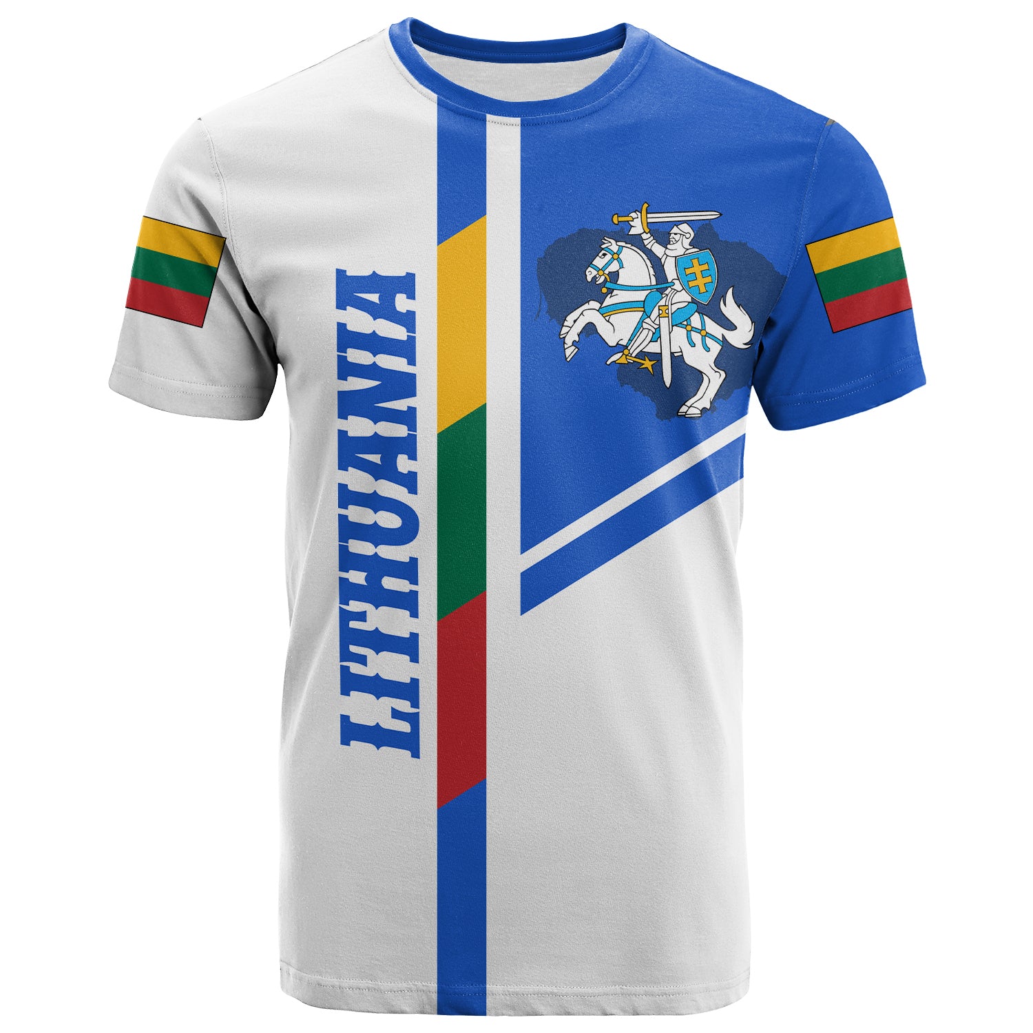 Lithuania T Shirt Vytis Lietuva RLT6