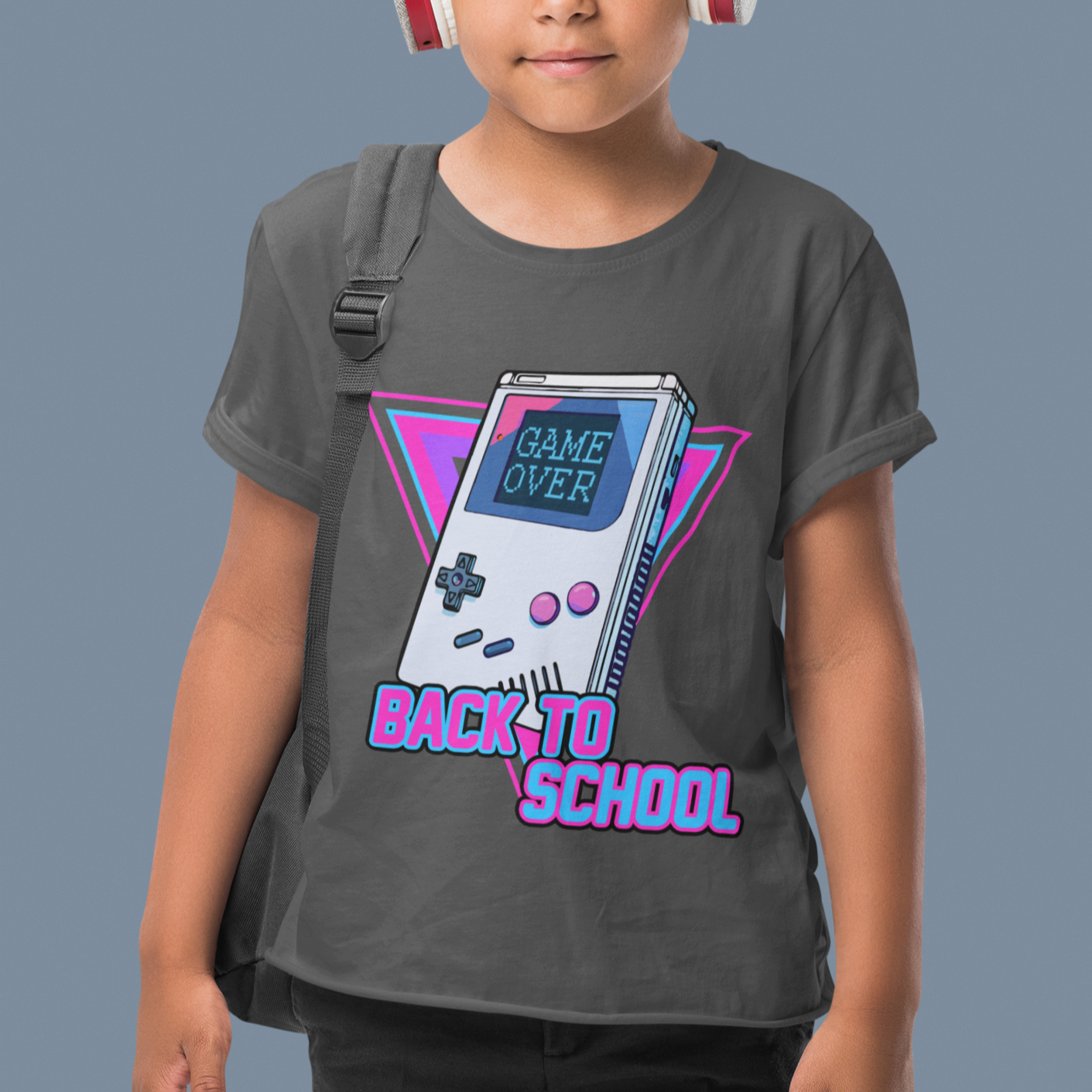 Game Over Back To School T Shirt For Kid Funny Level Up 1st Day Of School - Wonder Print Shop