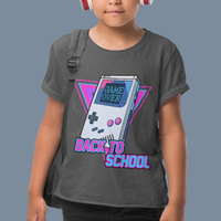 Game Over Back To School T Shirt For Kid Funny Level Up 1st Day Of School - Wonder Print Shop