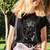 Halloween Mermaid T Shirt Mermaid Skeleton Spooky Season In Ocean - Wonder Print Shop