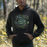 Earth Day Hoodie Go Planet Go Green Raise Environmental Crisis Awareness - Wonder Print Shop