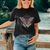 Spiritual Mystical Superimposed Surrealism Art Spiritual Luna Moth Celestial T-Shirt for Women, Spirituality T Shirt For Women - Wonder Print Shop