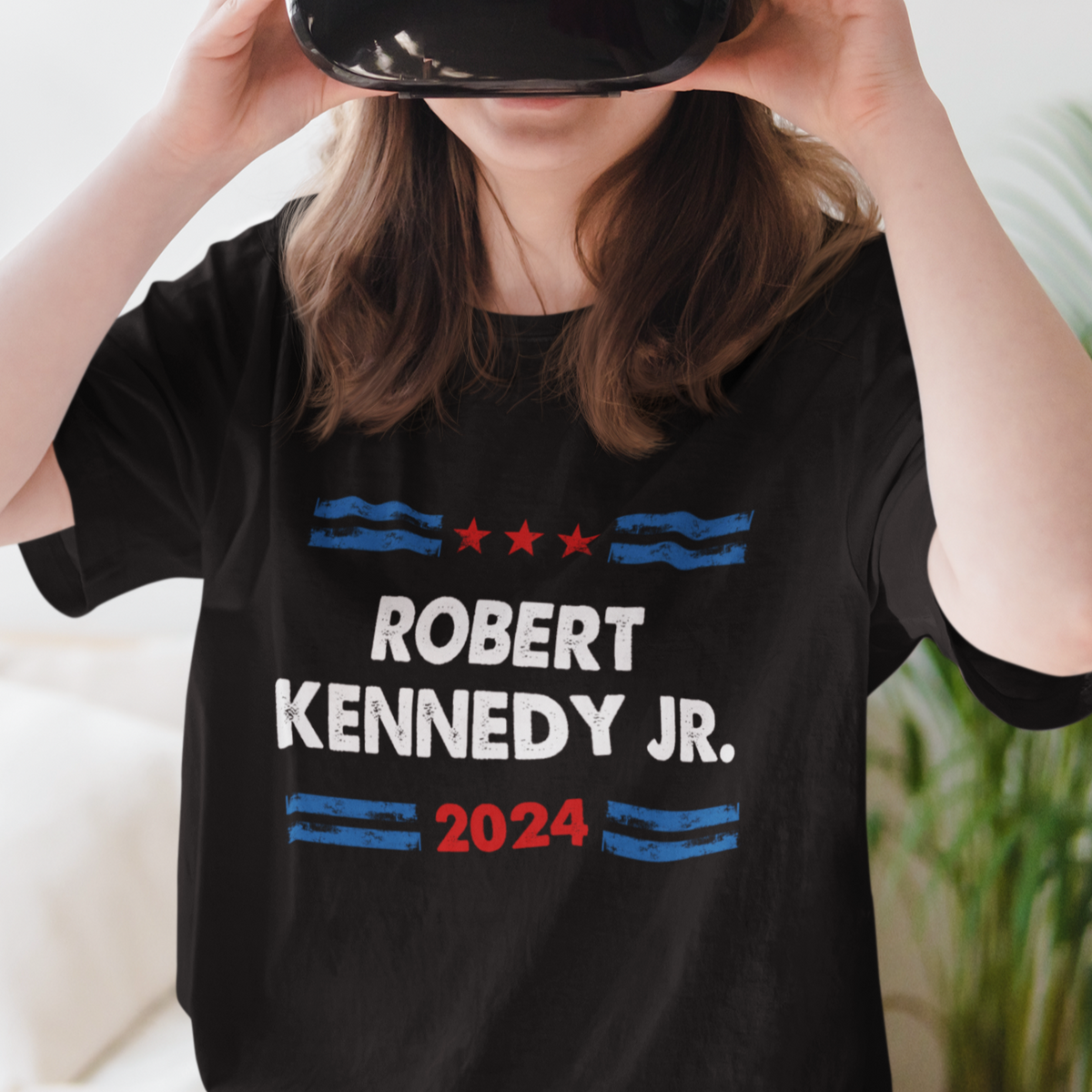 Robert Kennedy T Shirt Robert Kennedy Jr. for President 2024 RFK JR 2024 - Wonder Print Shop