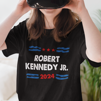 Robert Kennedy T Shirt Robert Kennedy Jr. for President 2024 RFK JR 2024 - Wonder Print Shop