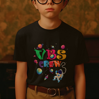 VBS Stellar T Shirt For Kid VBS Crew Stellar Jesus Vacation Bible School Space Astronaut - Wonder Print Shop
