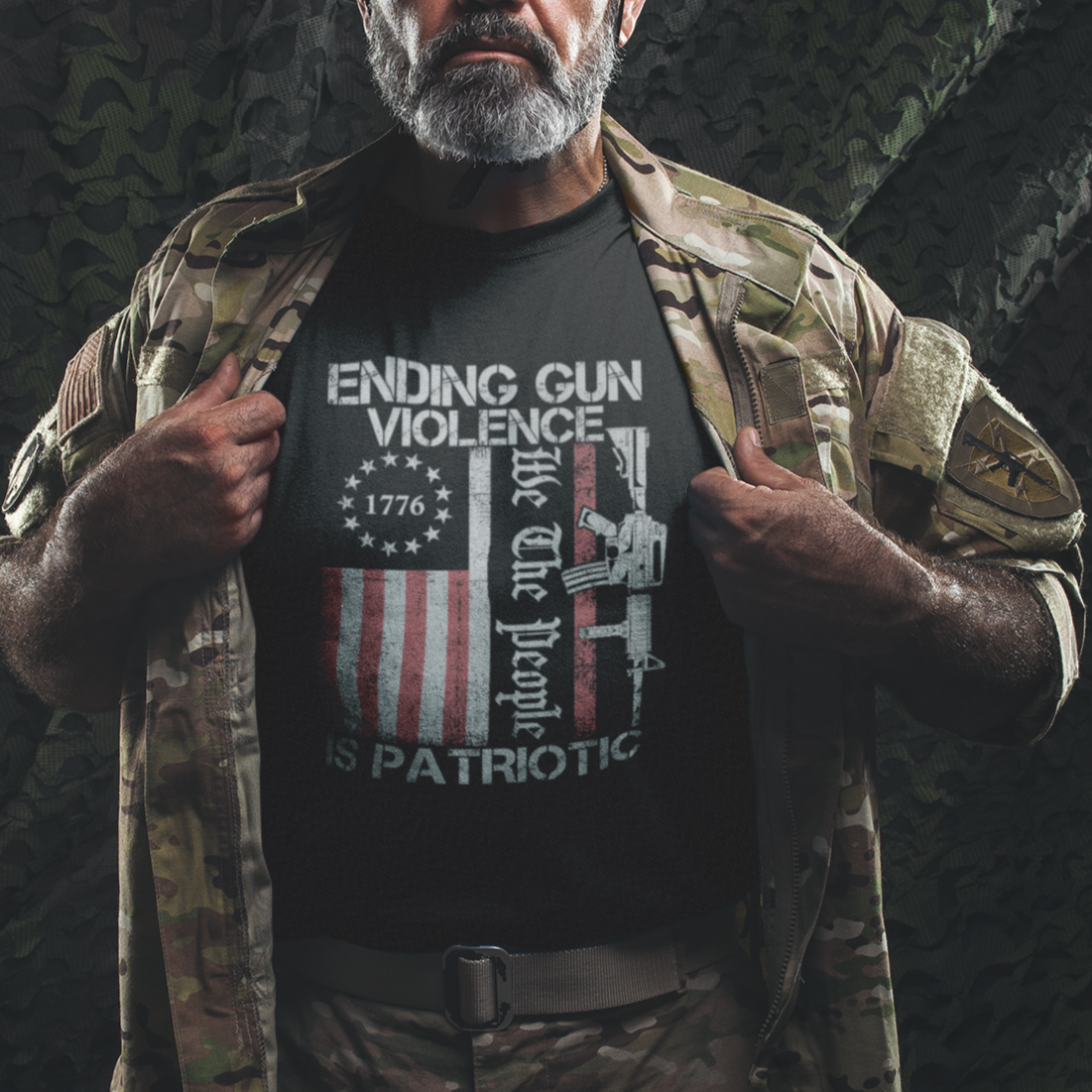 Ending Gun Violence We The People Is Patriotic T Shirt - Wonder Print Shop