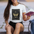 Celestial Dark Academia Death Head Moth Tarot Card T Shirt For Women - Wonder Print Shop