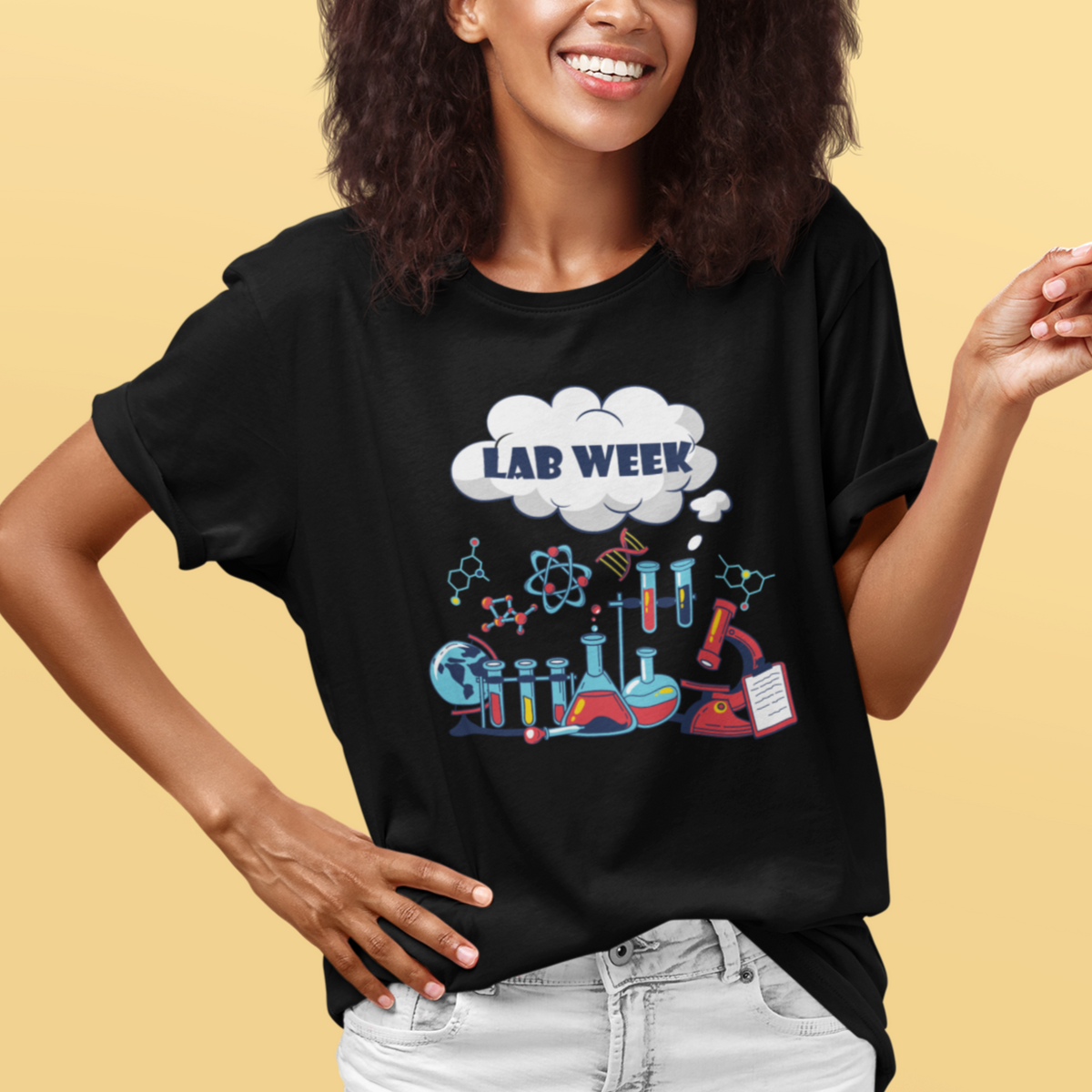 Medical Lab Tech T Shirt Lab Week Medical Laboratory Science Lab Experiments - Wonder Print Shop