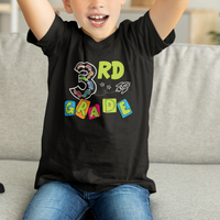 3rd Grade Cars T Shirt For Kid First Day Back To School Vehicles Toys Lover - Wonder Print Shop