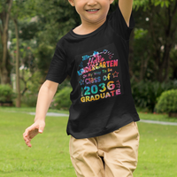 Hello Kindergarten T Shirt For Kid On My Way To Be Class Of 2036 Graduate 1st Day Of School - Wonder Print Shop