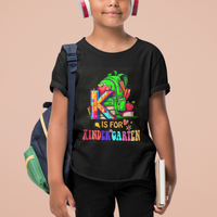 K Is For Kindergarten T Shirt For Kid 1st Day Of School Kinder Kids - Wonder Print Shop