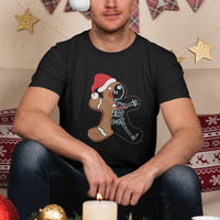 Christmas T Shirt Gingerbread Skeleton X-Ray Tech Nurse - Wonder Print Shop