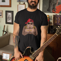 Funny Bigfoot Gangster Hip Hop Rock N Roll T Shirt - Wonder Print Shop
