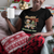 Groovy Christmas T Shirt Rockin' Around The Xmas Tree Groovy Gingerbread Man - Wonder Print Shop