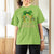 St. Patrick's Day T Shirt For Women Little Miss Shenanigans Coquette Shamrocks - Wonder Print Shop