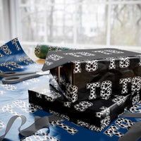 T8 Jersey Number Wrapping Paper Roll Y2k Leopard Number Concert Inspired Outfit Varsity Sports - Wonder Print Shop