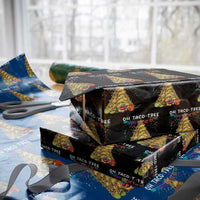 Taco Christmas Tree Wrapping Paper Roll Funny Xmas Foodie Mexican - Wonder Print Shop