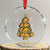 Taco Xmas Tree Crystal Glass Ornament Mexican Food Tacos Lover Xmas in Mexico - Wonder Print Shop