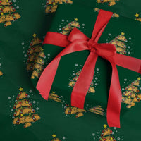 Taco Xmas Tree Wrapping Paper Roll Mexican Food Tacos Lover Xmas in Mexico