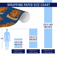 Tacocat Monster Wrapping Paper Roll Funny Cats Taco Lovers - Wonder Print Shop