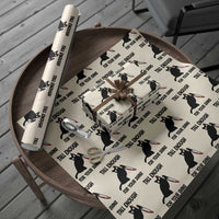 Tall Enough For Your Shins Wrapping Paper Roll Funny Cat Sarcastic Meme