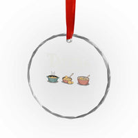 Taters Potatoes Crystal Glass Ornament Funny Movie Fans Holiday Gift - Wonder Print Shop