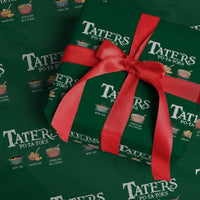 Taters Potatoes Wrapping Paper Roll Funny Movie Fans Holiday Gift - Wonder Print Shop