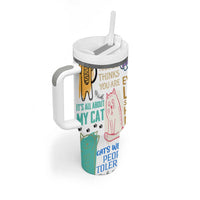Cute Cat Graphic Tumbler With Handle Funny Cat Lover Sayings - Wonder Print Shop