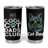 Funny Cat Dad Tumbler Cup Cool Cat Dads Club - Wonder Print Shop