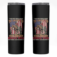 Horse Dad Skinny Tumbler I Never Dreamed To Grow Up To Be A Super Sexy But I'm Nailing It - Wonder Print Shop