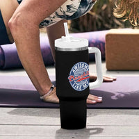 Proud Parents Tumbler With Handle Awesome Like My Daughter - Wonder Print Shop