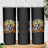 Funny Bigfoot Dad Skinny Tumbler It's Not A Dad Bod It's A Father Figure - Wonder Print Shop